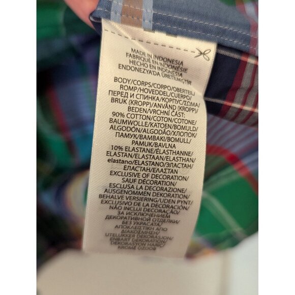 NWOT Polo Ralph Lauren Mens 4XLT Classic Fit Multicolor Plaid Button-Down Shirt - Picture 6 of 6